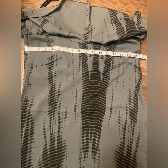 EUC Elan spaghetti strap ruffled tie dyed dress sz: M - Picture 5 of 5